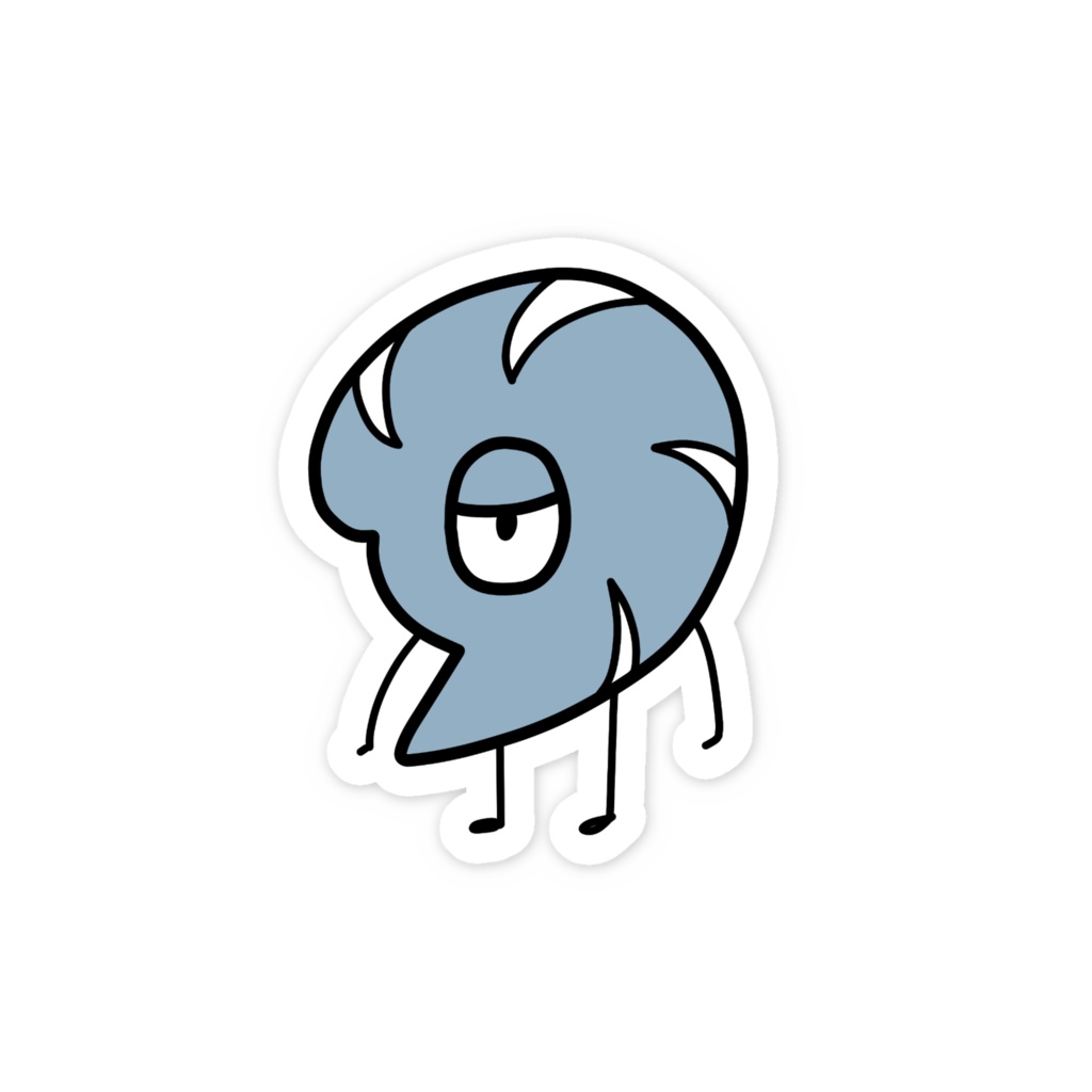 『北摩』マスコットスマホステッカー