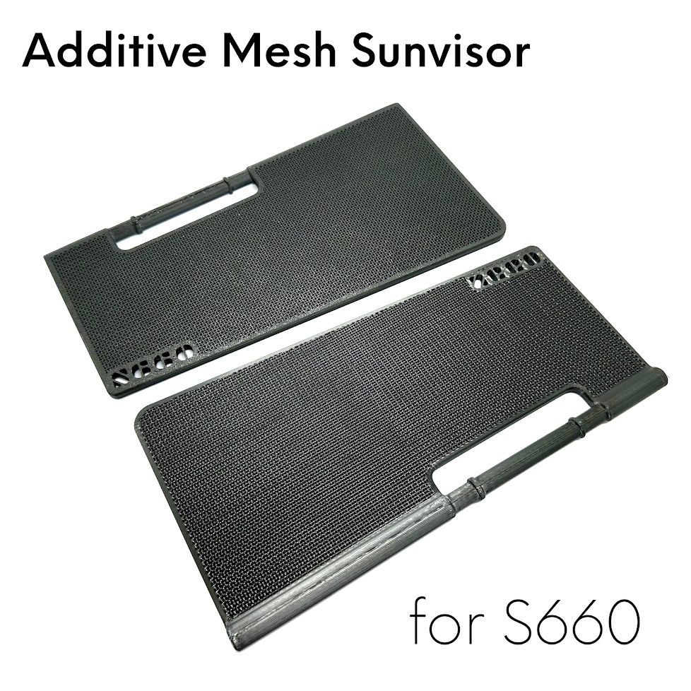 S660アディティブメッシュサンバイザー(Additive Mesh Sunvisor)