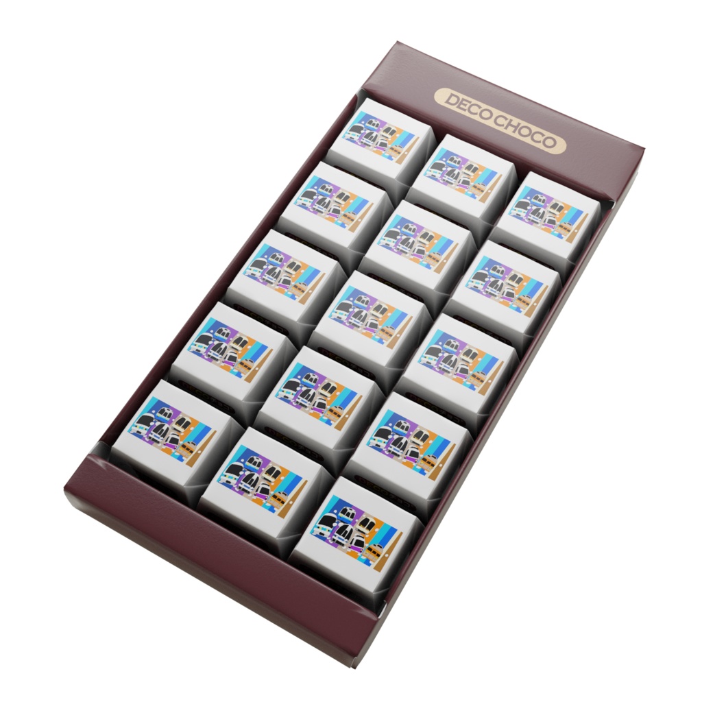 古豪の8000組のチョコ