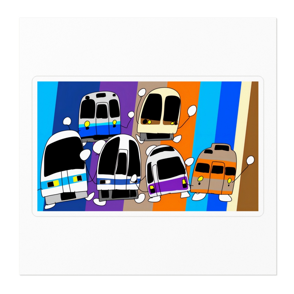 古豪の8000組 ステッカー