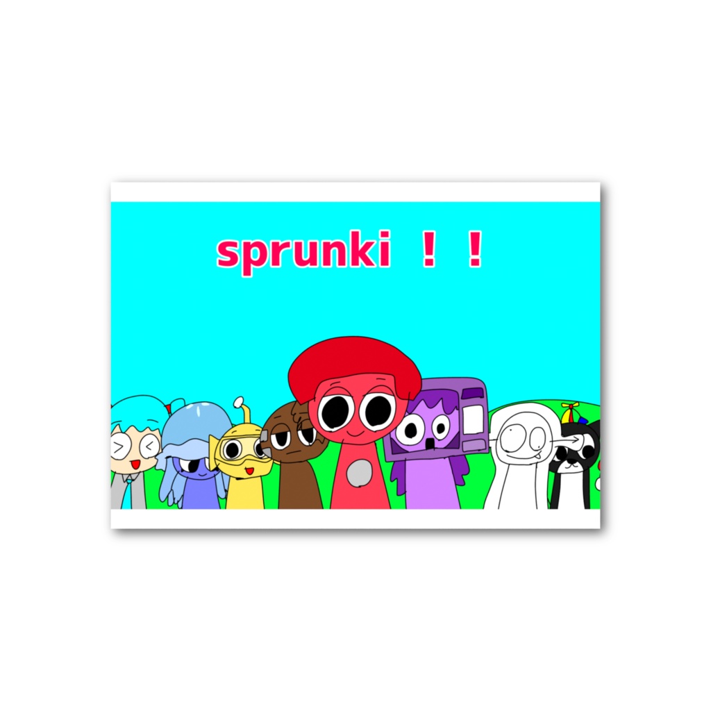 sprunkiオリキャラとその仲間たちのカード