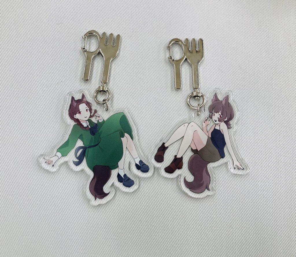 人狼ジャッジメント アクリルキーホルダー アクキー サンドラ ジェシカ