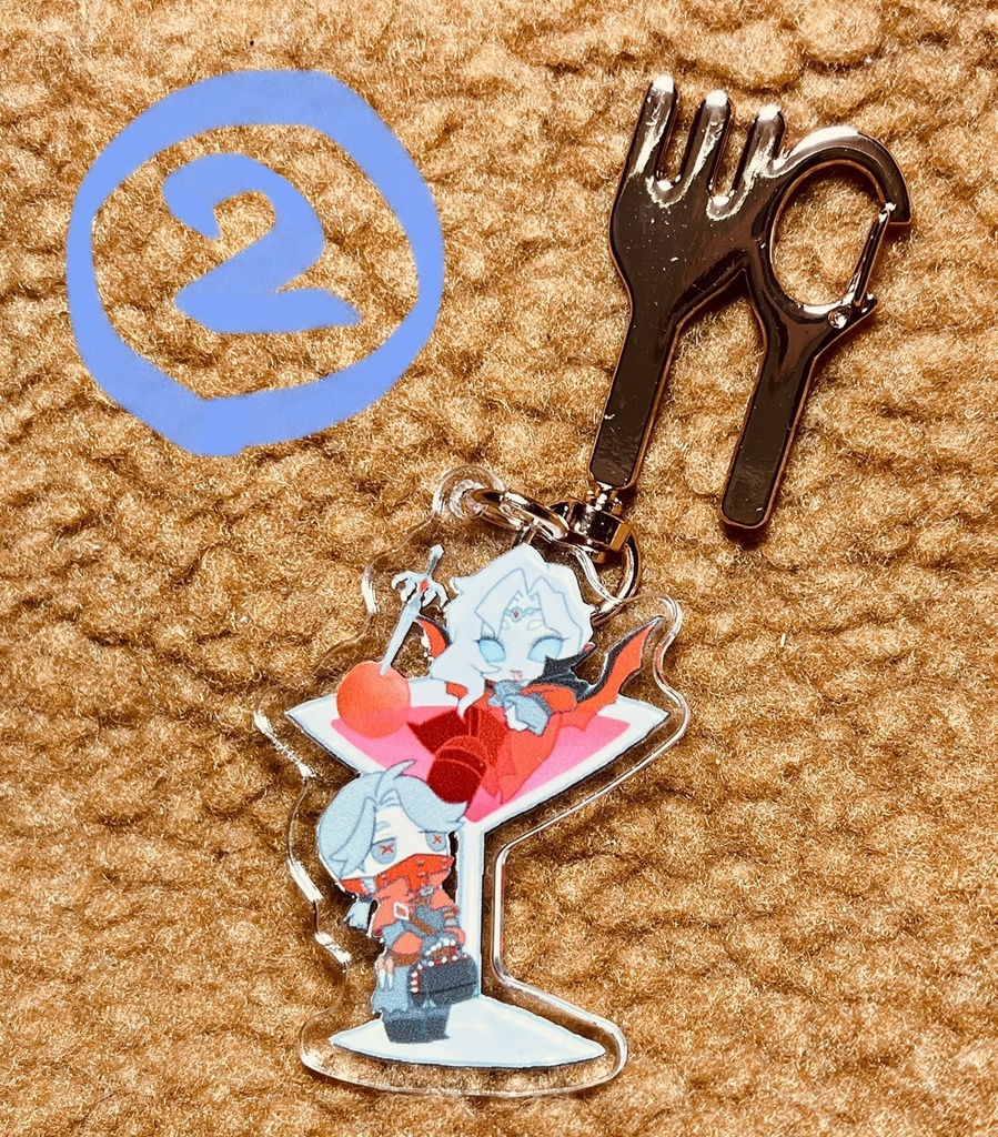 衣装別かるじょぜアクキー