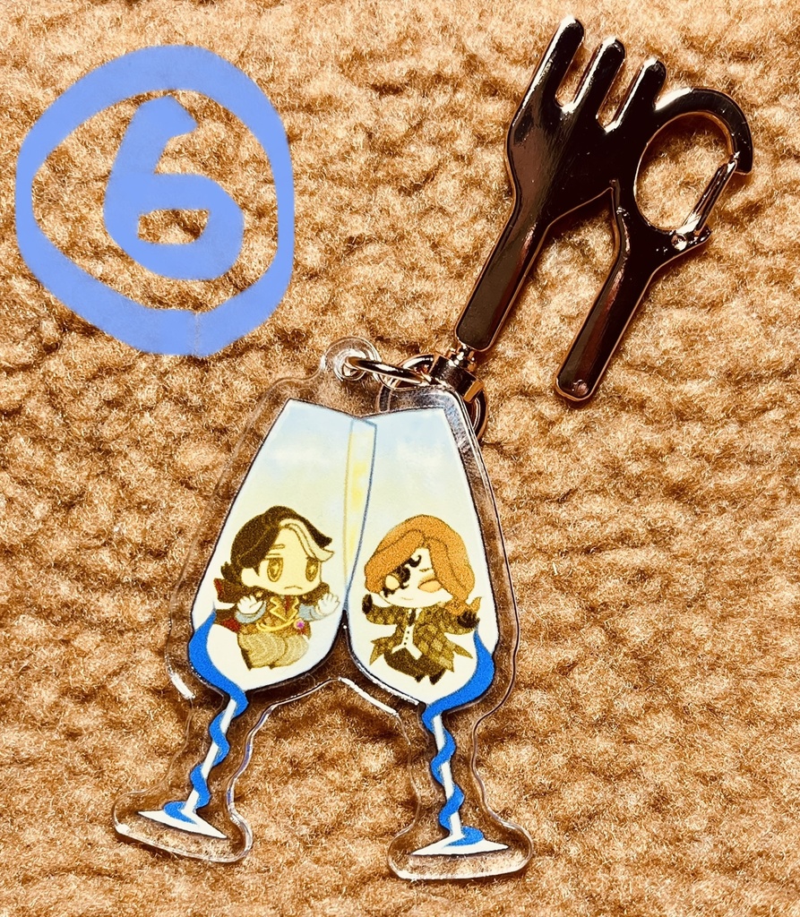 衣装別かるじょぜアクキー