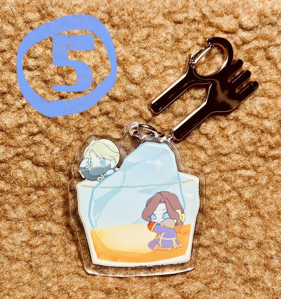 衣装別かるじょぜアクキー