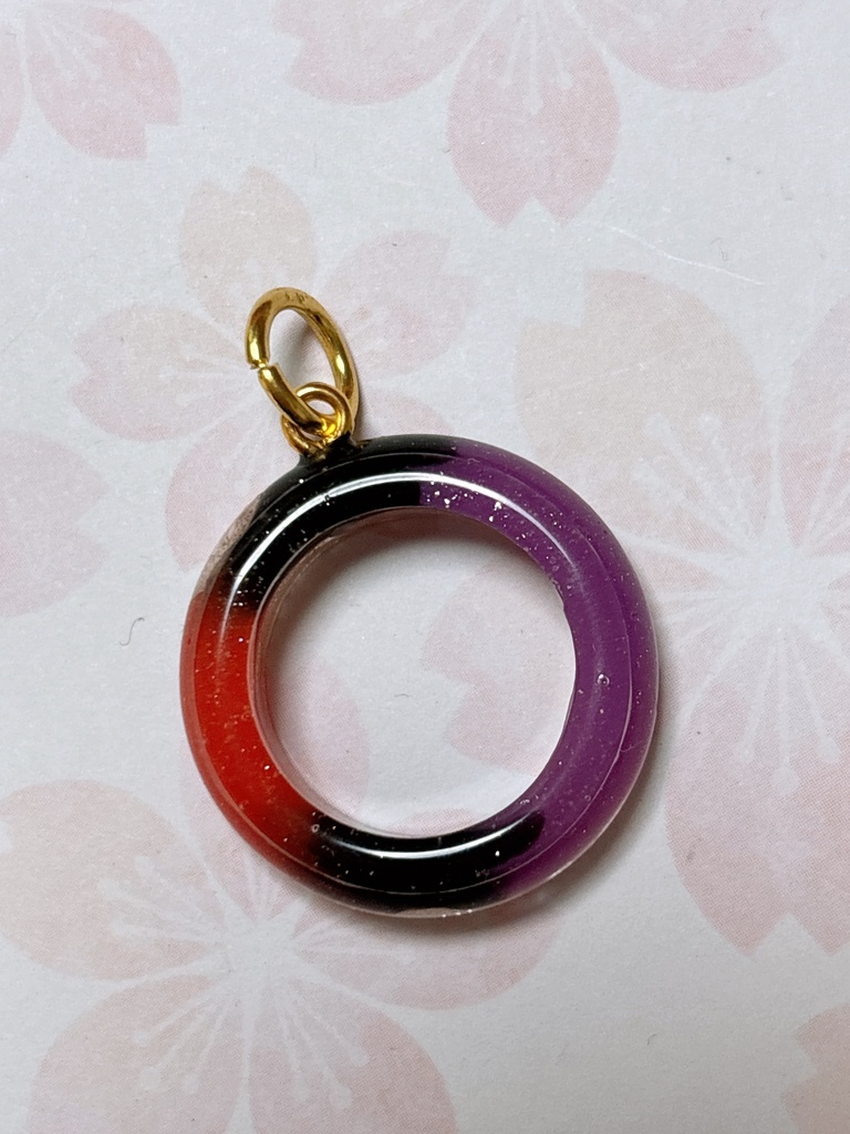 ハロウィンカラーペンダントトップ