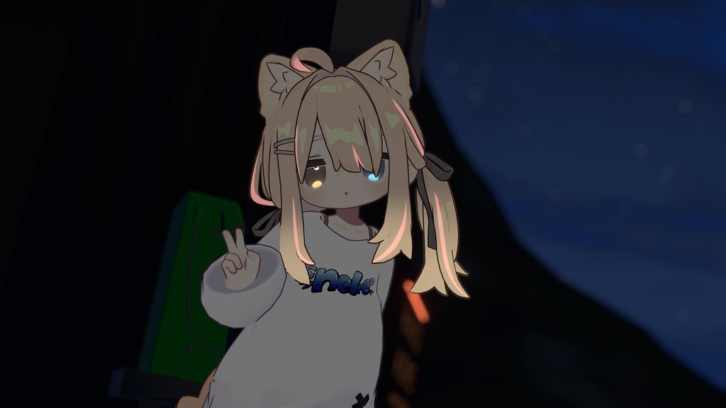 【Kipfel用】ぼんやりEyeTexture【VRC想定】