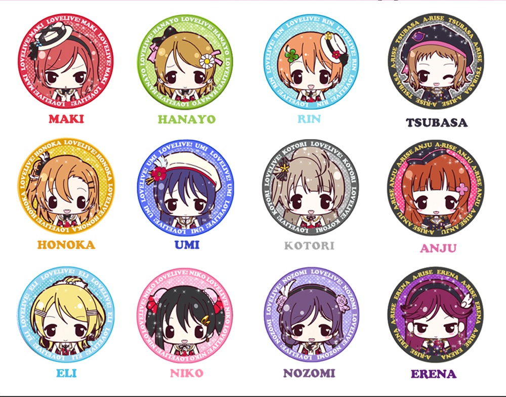 【缶バッチ】ラブライブ!