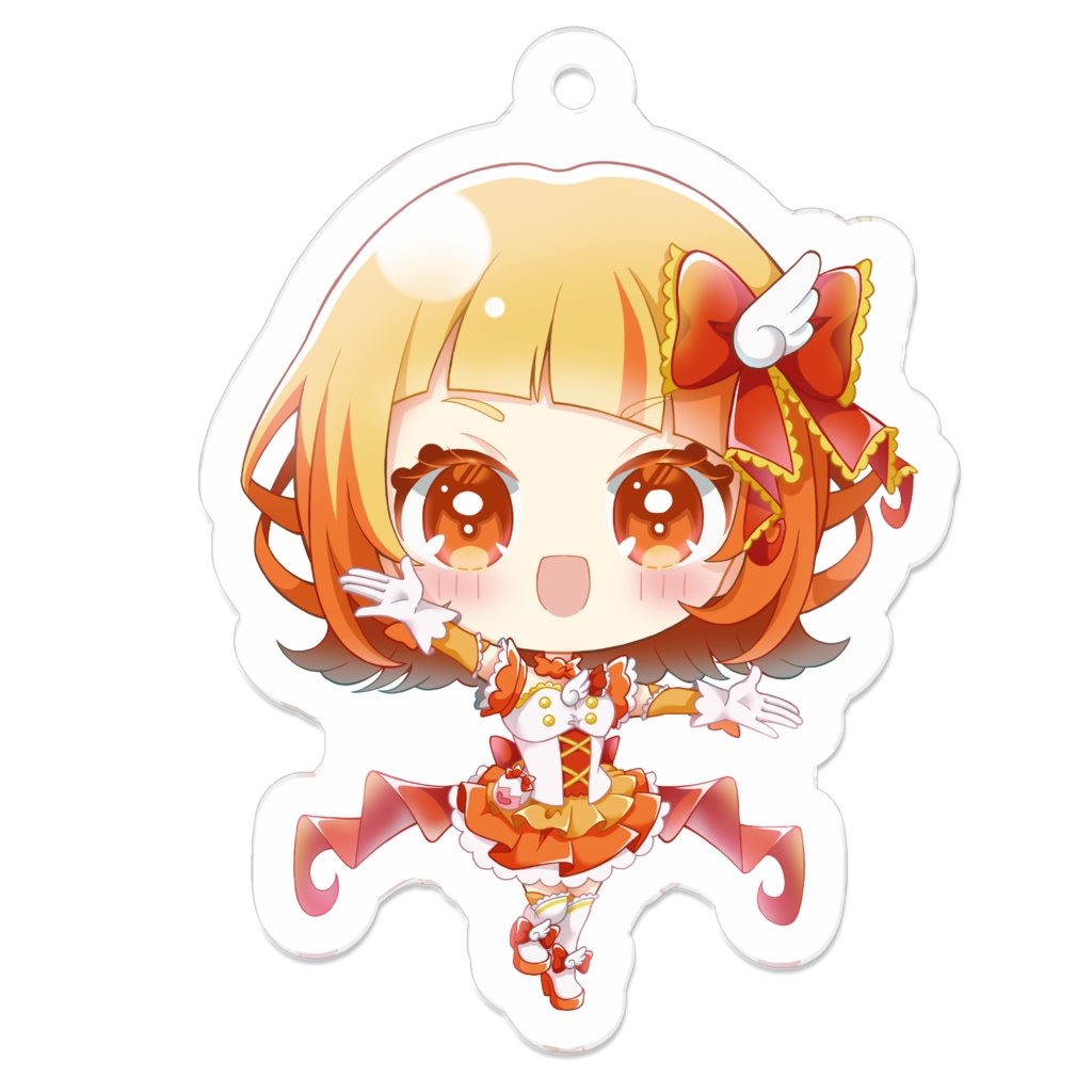 デフォルメアクリルキーホルダー