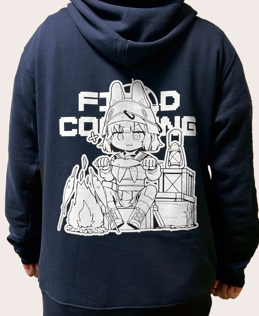 サキのキャンプパーカー