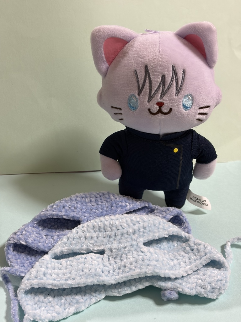 withCATピケ風ほっかむり
