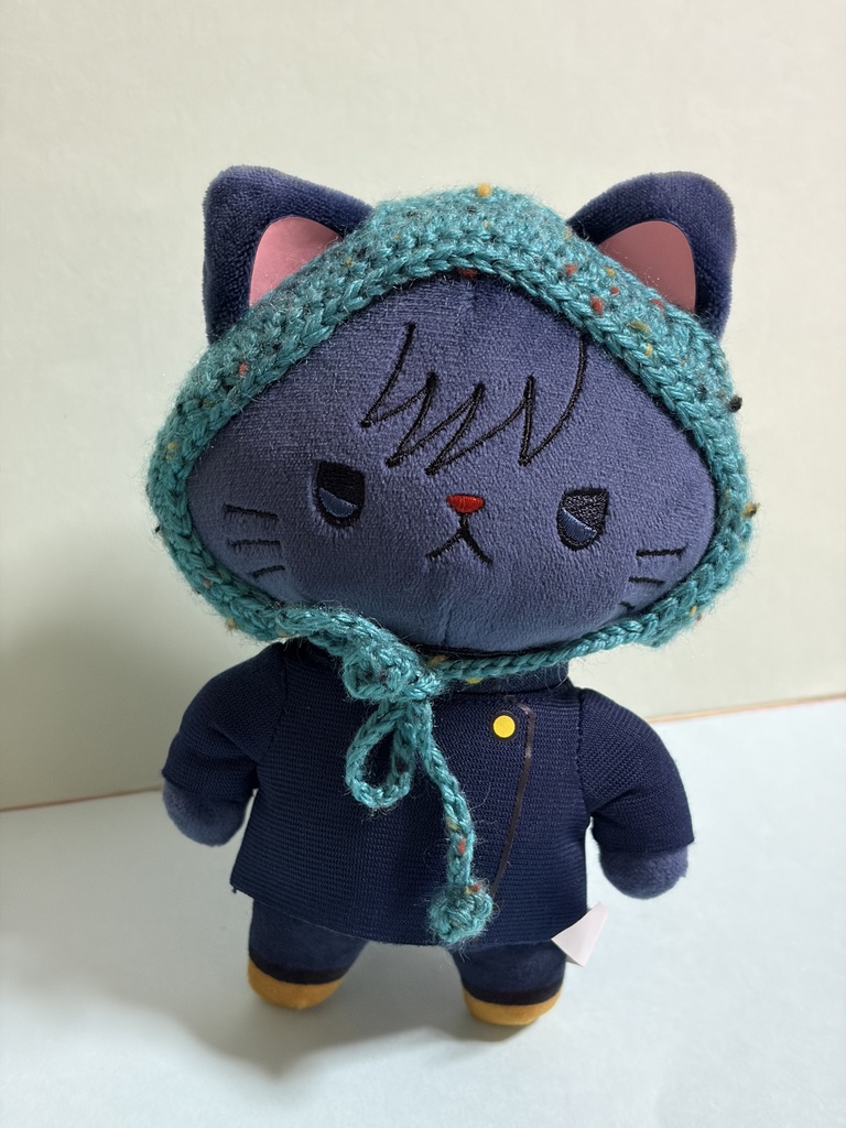 with CAT ツイードほっかむり