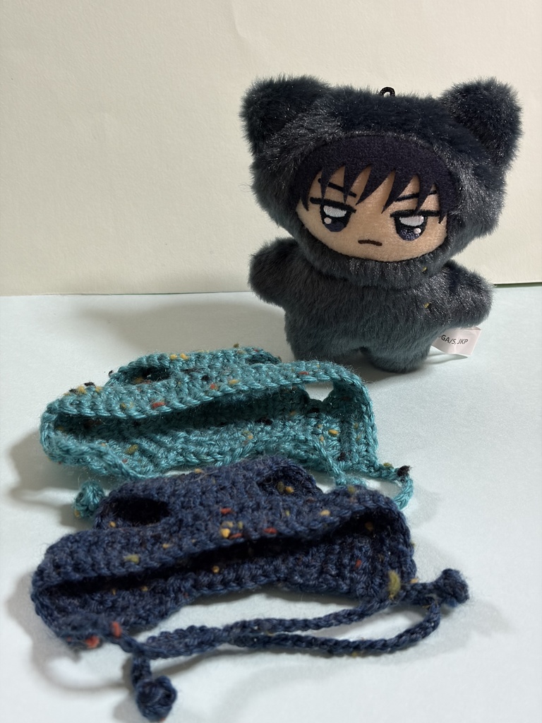 ちみけも　ツイードほっかむり