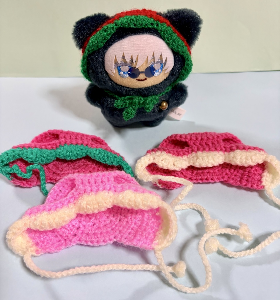 ちみけも　苺ほっかむり