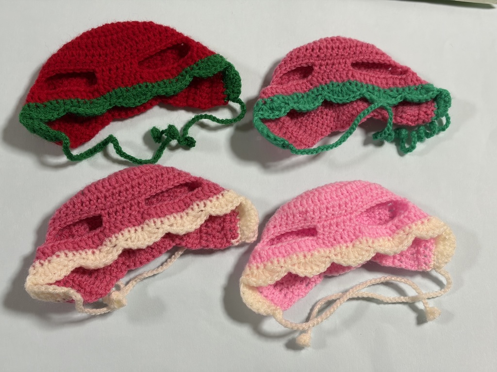 withCAT いちごほっかむり