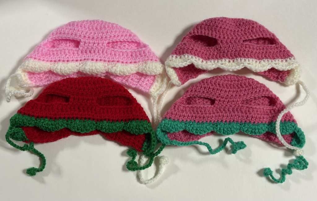 15センチwithCATいちごほっかむり