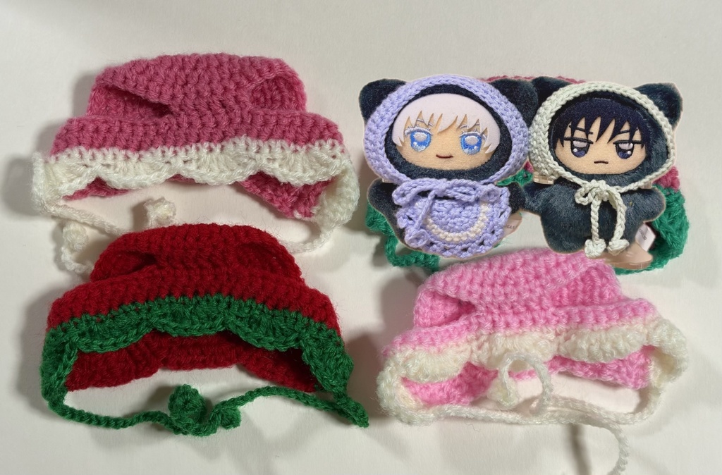 ちみけもいちごほっかむり