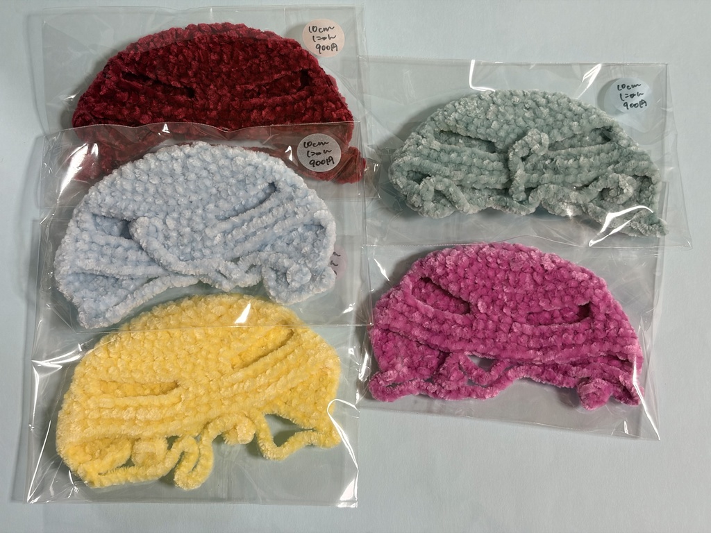 10センチwithcatピケ風ほっかむり