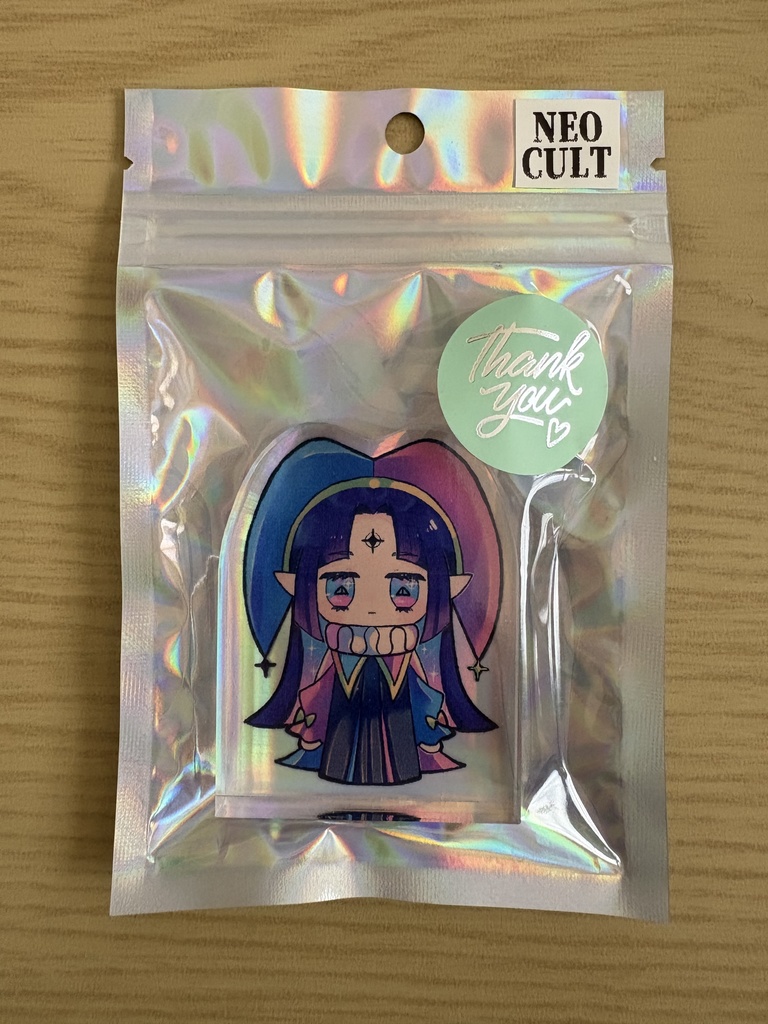 NEO-CULT両面アクリルブロック1
