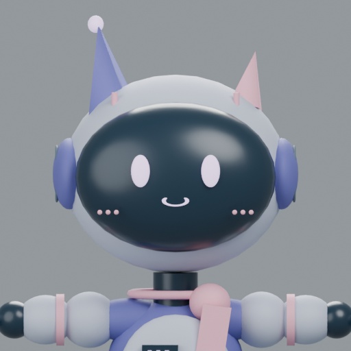 KOMA|小さなロボットの配信マスコット・3色セット【VRM 0.x】
