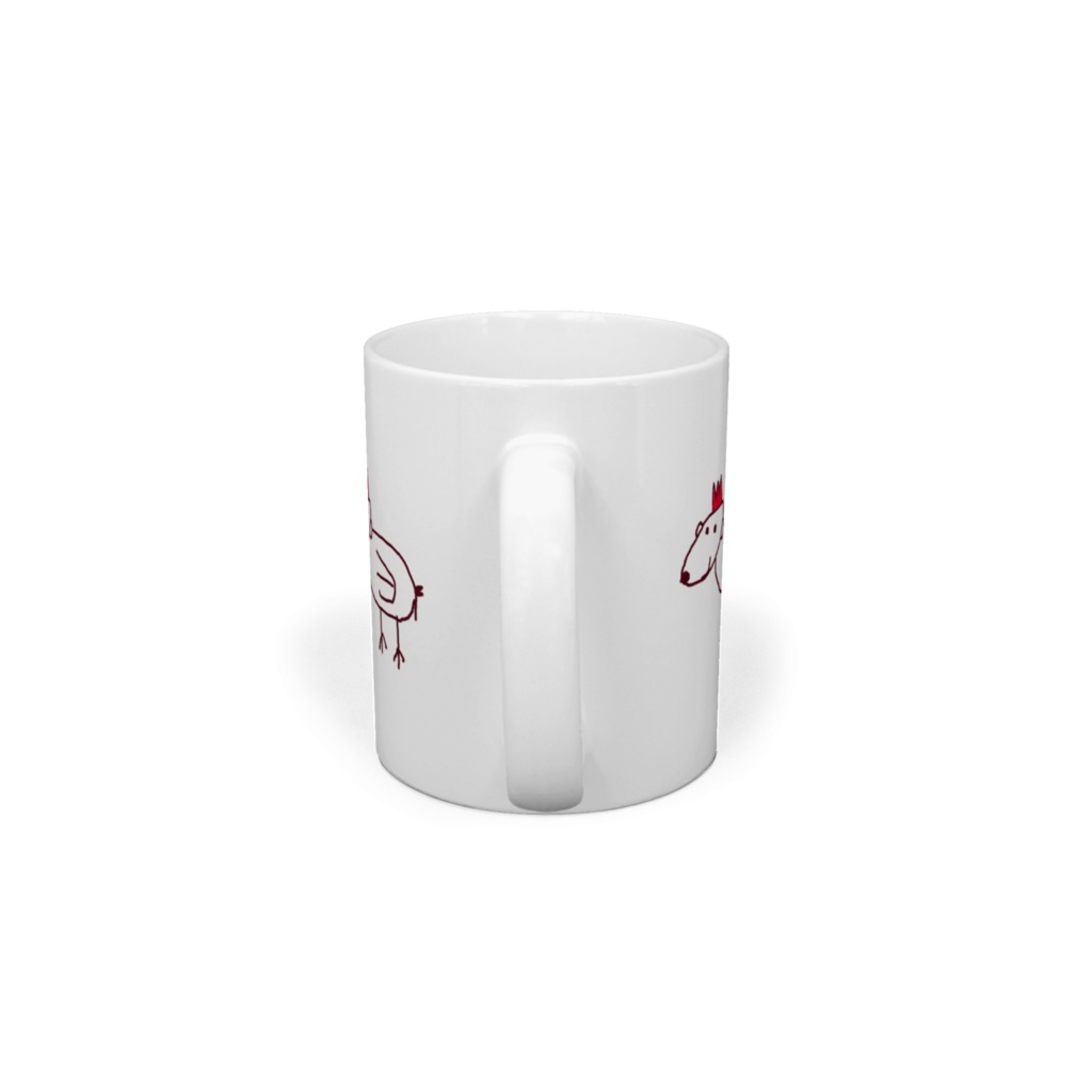 宇宙鶏マグカップ