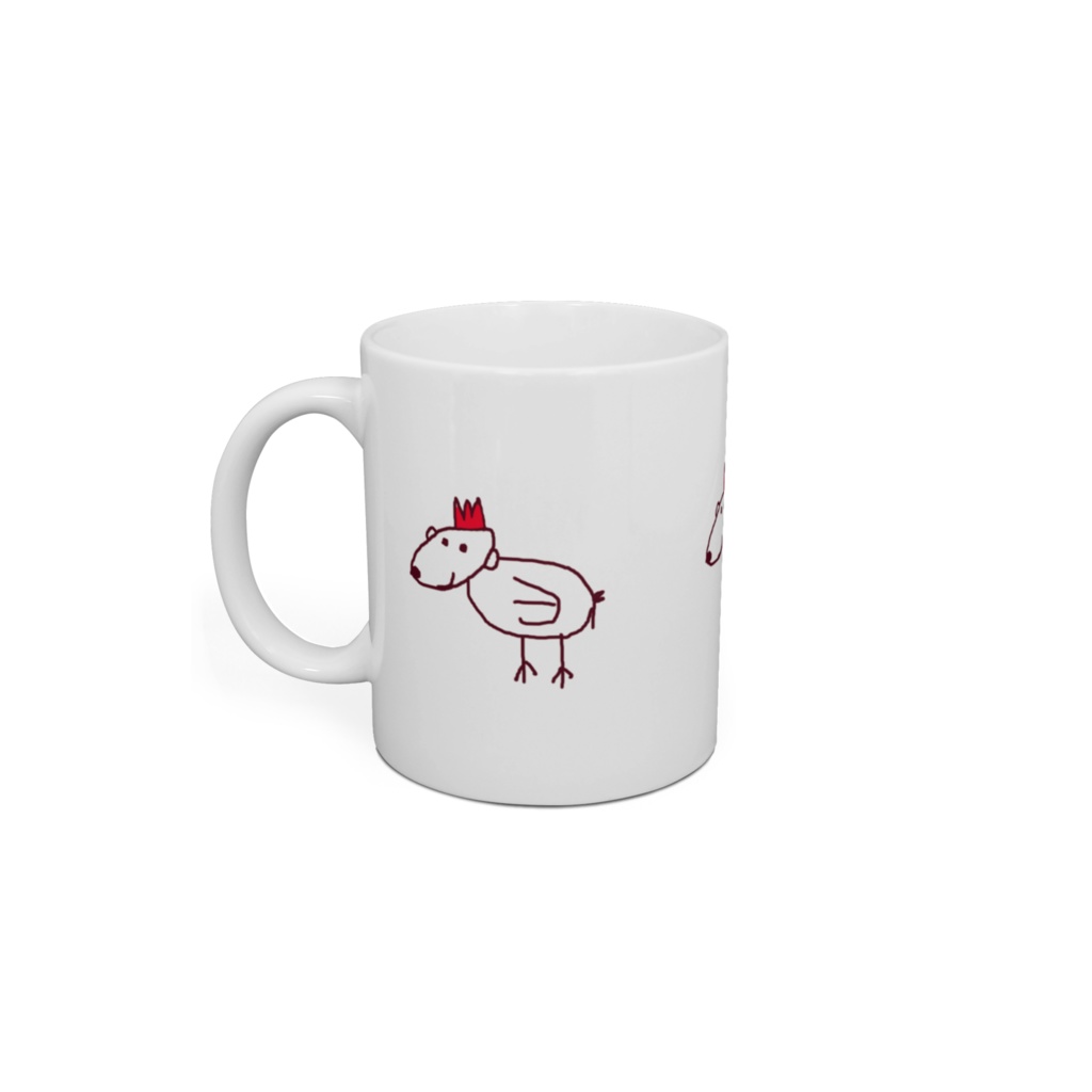 宇宙鶏マグカップ