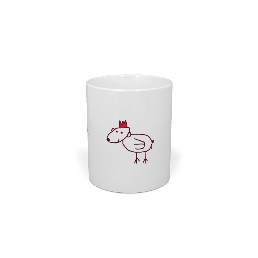 宇宙鶏マグカップ