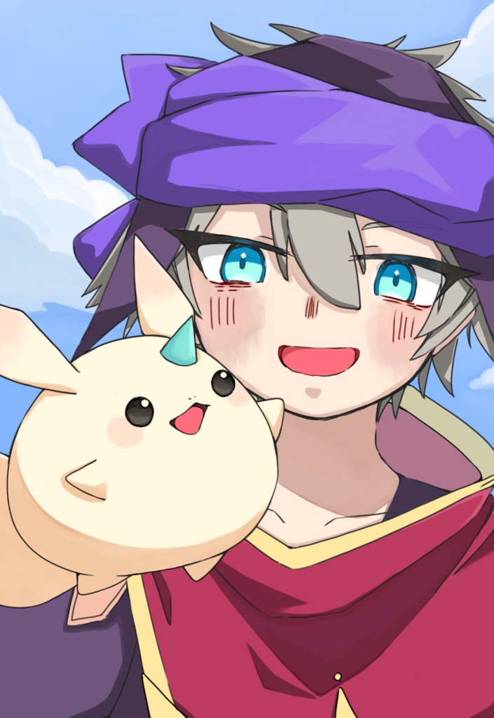 ポストカード　ユウ&トト