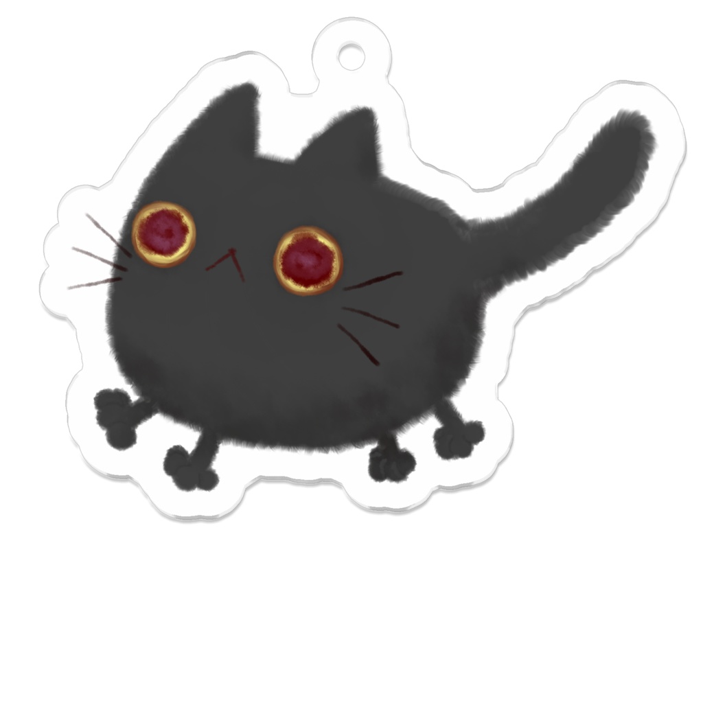 毛玉ネコ(黒)