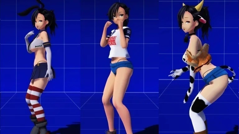 【MMD】格ゲーっぽい【モーション】2022.07