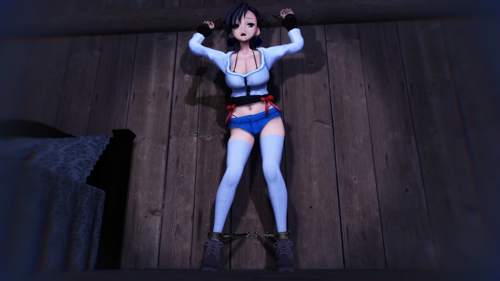 【MMD】Captive Girl Dance【モーション&カメラ】2025.05