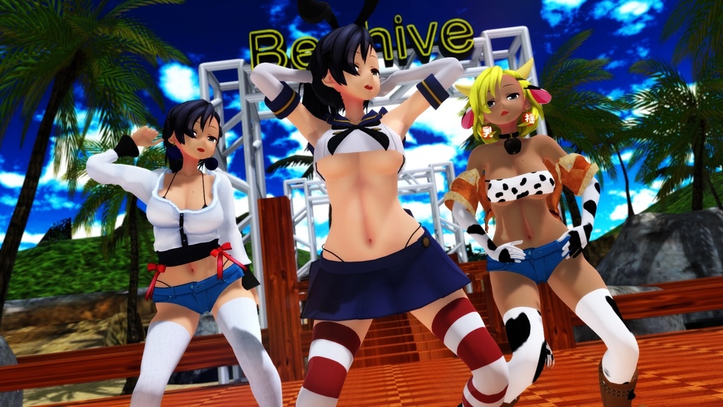 【MMD】Step【３人調整モーション&カメラ】2026.01