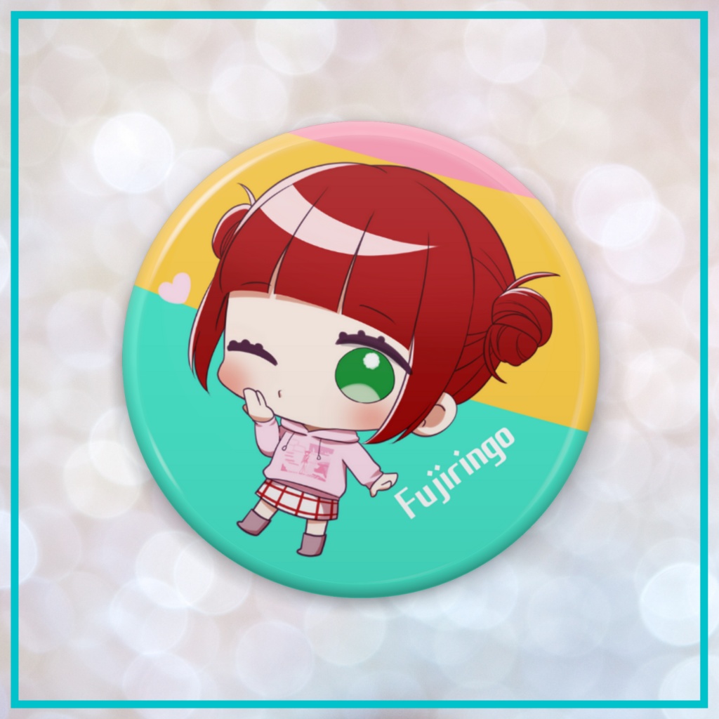 【新作】SD藤林檎イラスト缶バッジ(44ｍｍ)