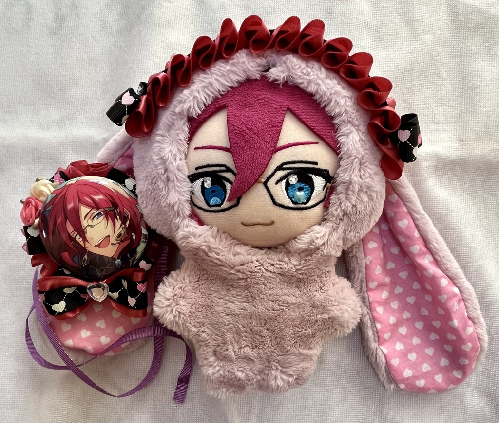 うさ耳 ぬい服×ロゼット 着ぐるみ