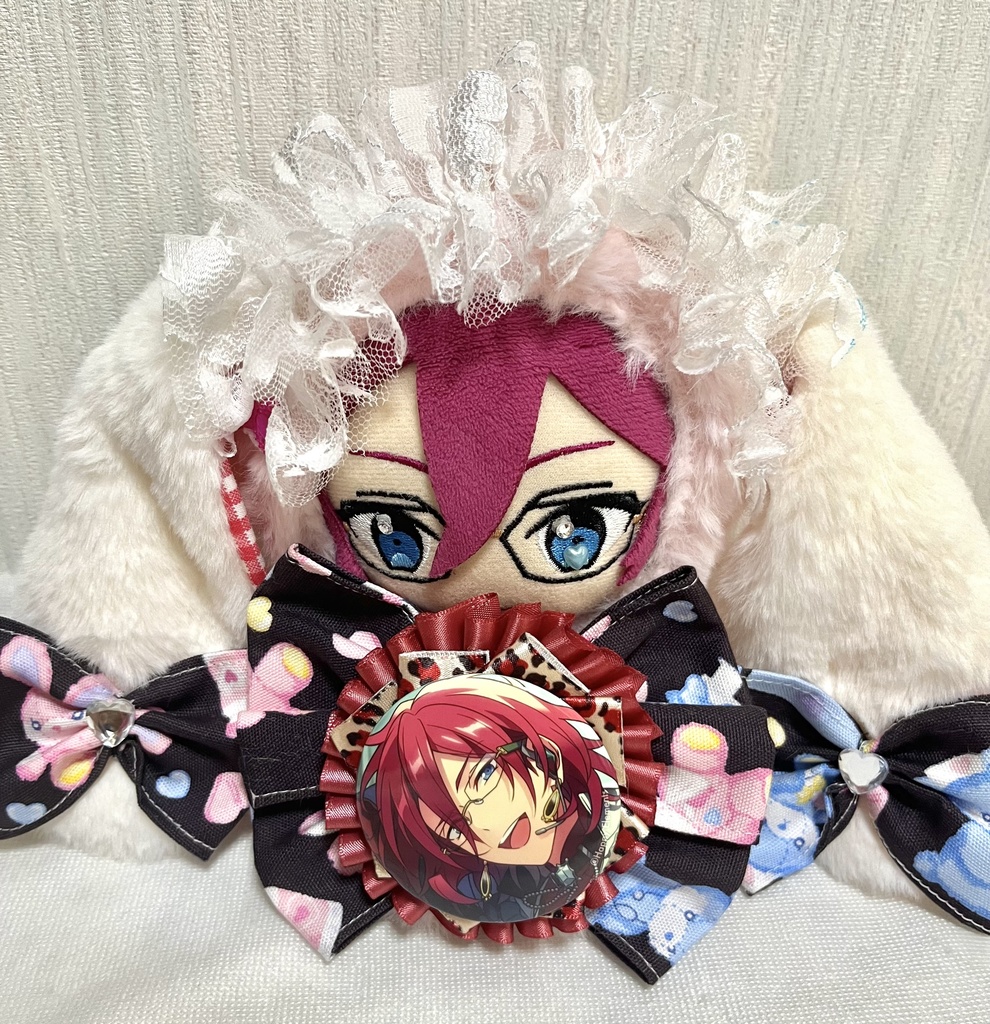 うさ耳 ぬい服×ロゼット 着ぐるみ