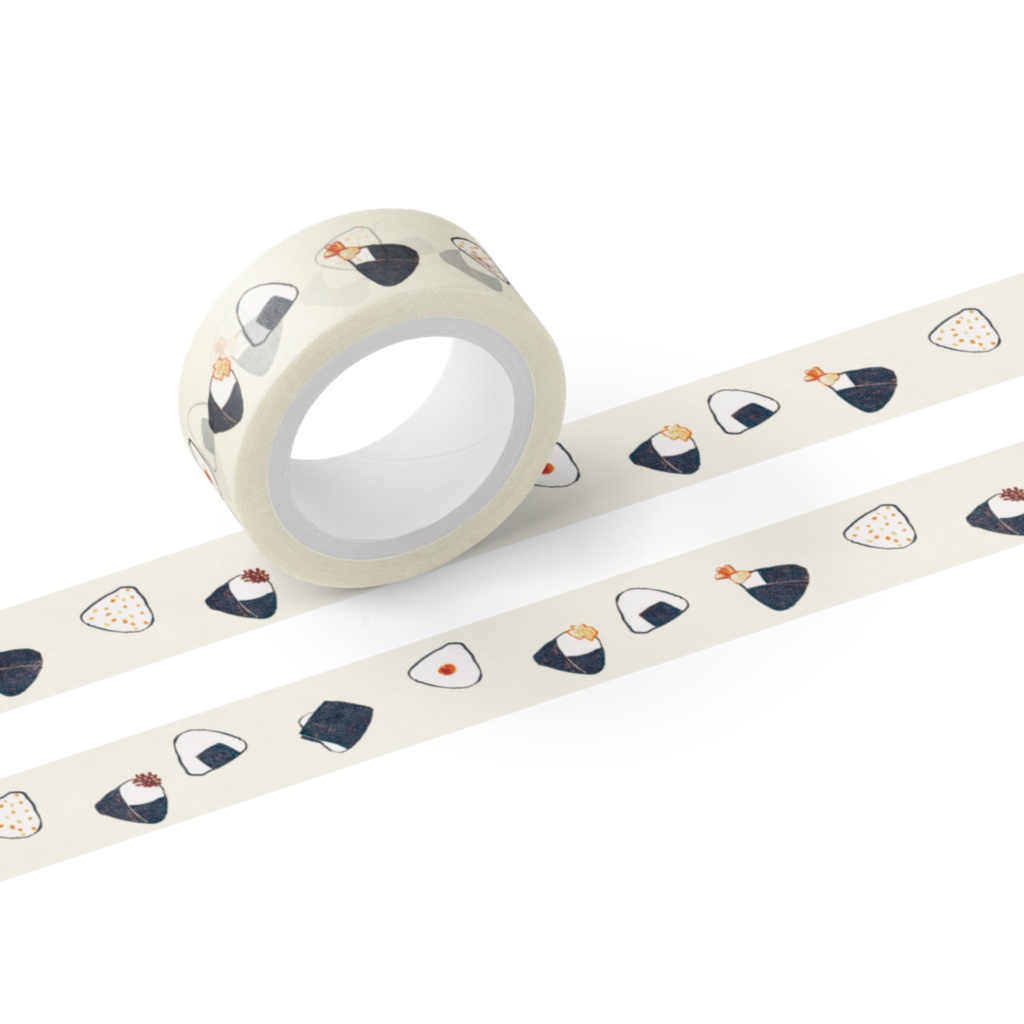 おにぎりマステ(白)