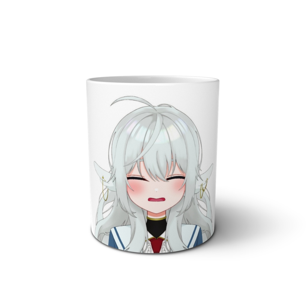 紫苑ふにゃふにゃマグカップ(白)