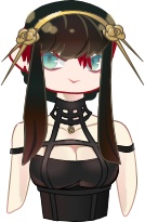 Yor Forger (SPY X FAMILY) HAIR AND BUST Assets