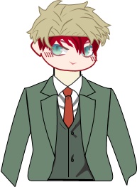 Loid Forger (SPY X FAMILY) HAIR AND BUST Assets
