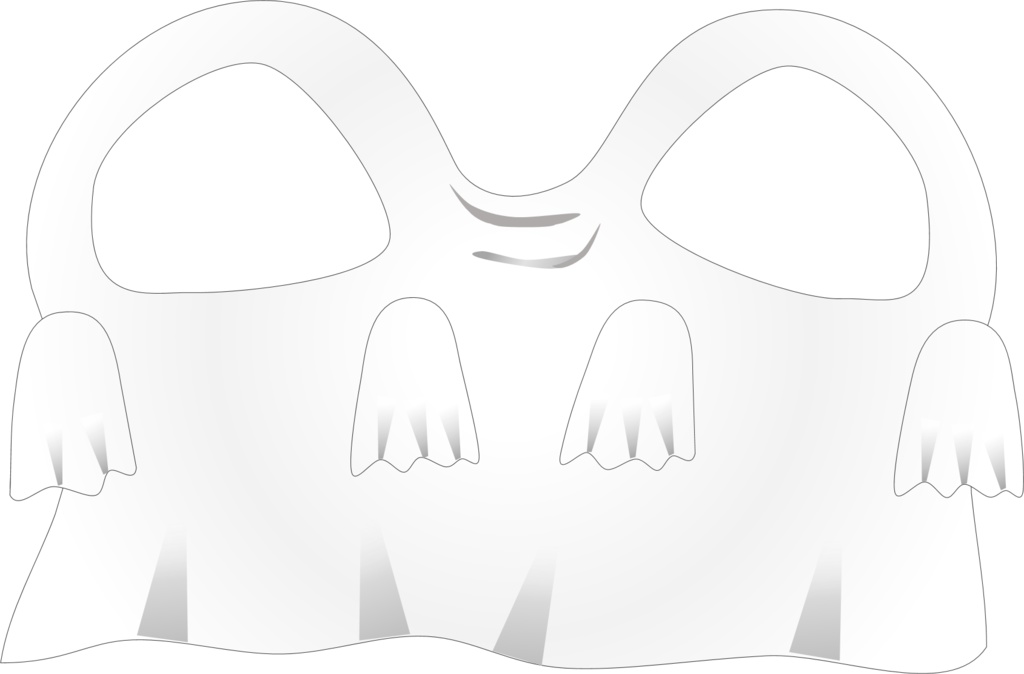 Halloween Asset: Conjoined Ghost