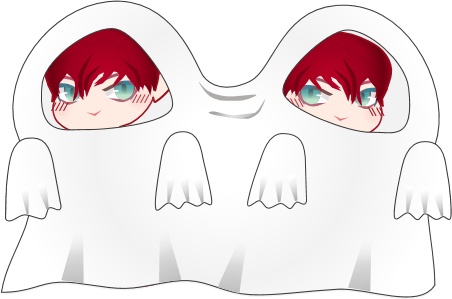 Halloween Asset: Conjoined Ghost