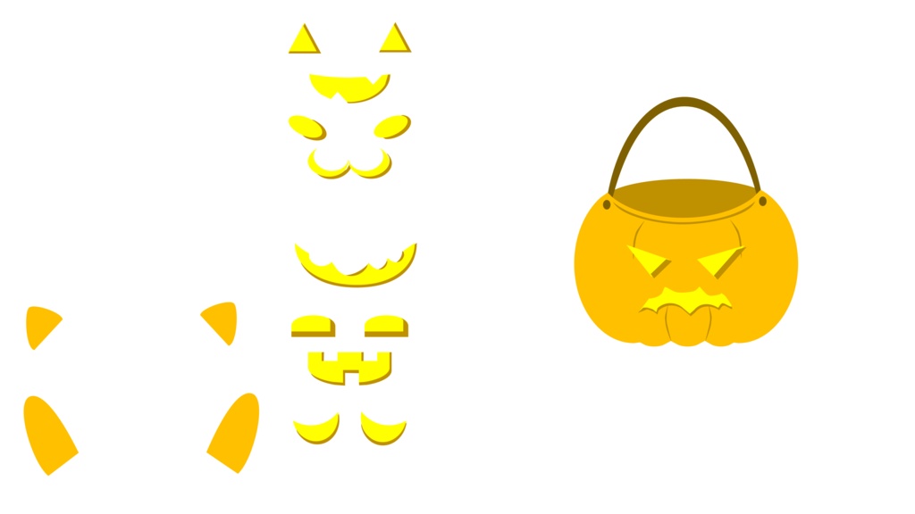 Pumpkin Basket Asset