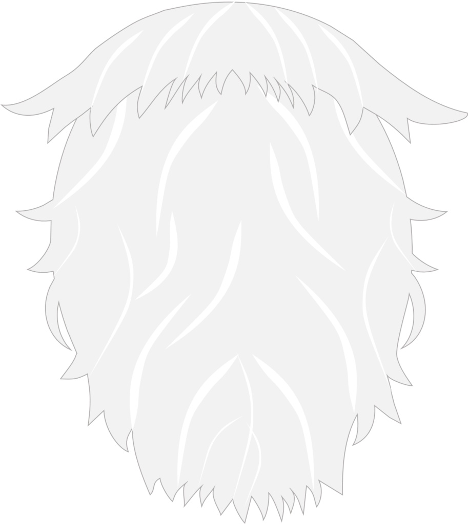 Santa Beard and Sack Vtuber Asset