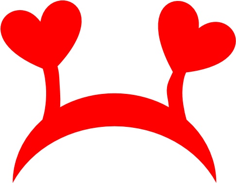 Valentines Assets: Heart Antenna/Head band