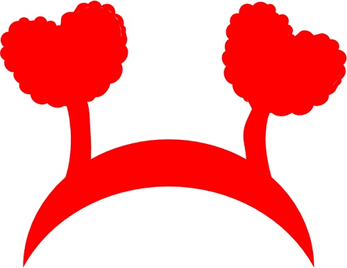 Valentines Assets: Heart Antenna/Head band