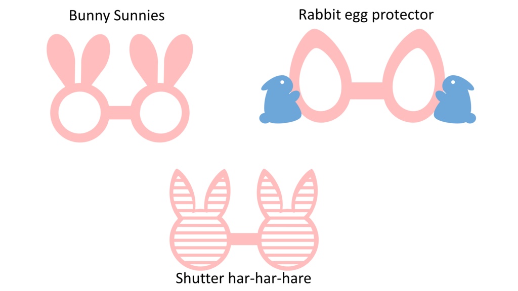 Bunny Glasses | Easter  Assets