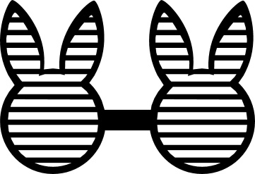 Bunny Glasses | Easter Assets