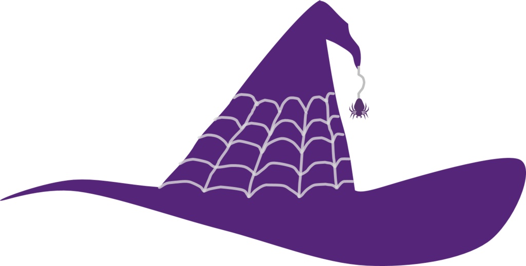 Spider Witch Hat | Halloween Asset