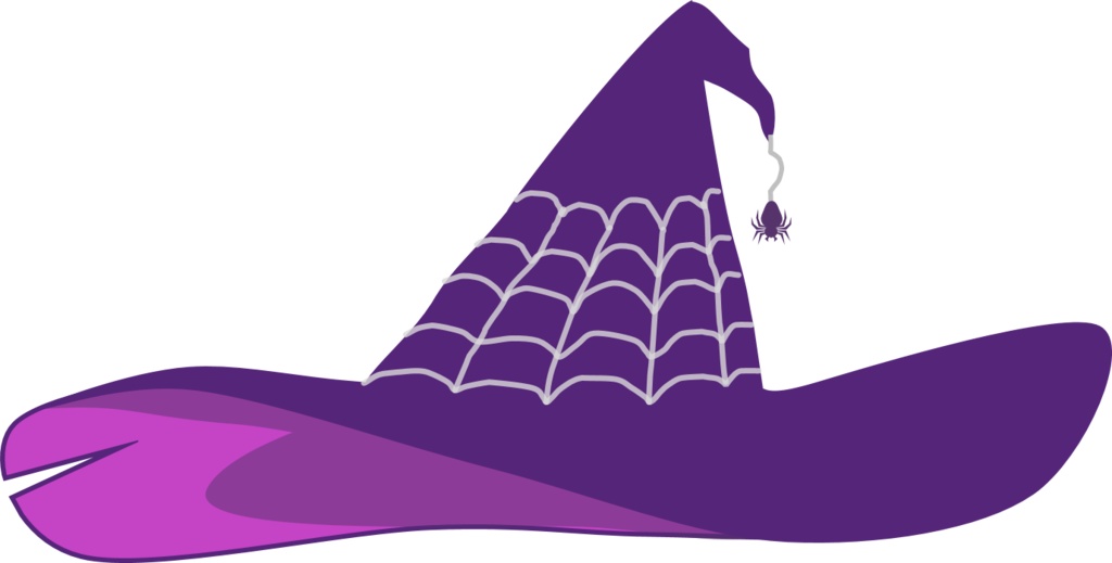 Spider Witch Hat | Halloween Asset