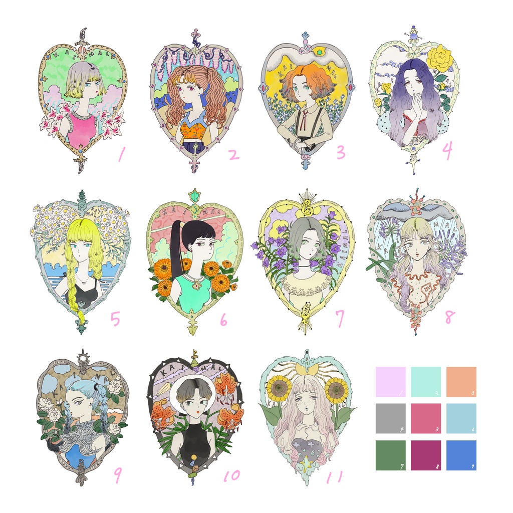 【受注セミオーダー】corazonシリーズスマホケース